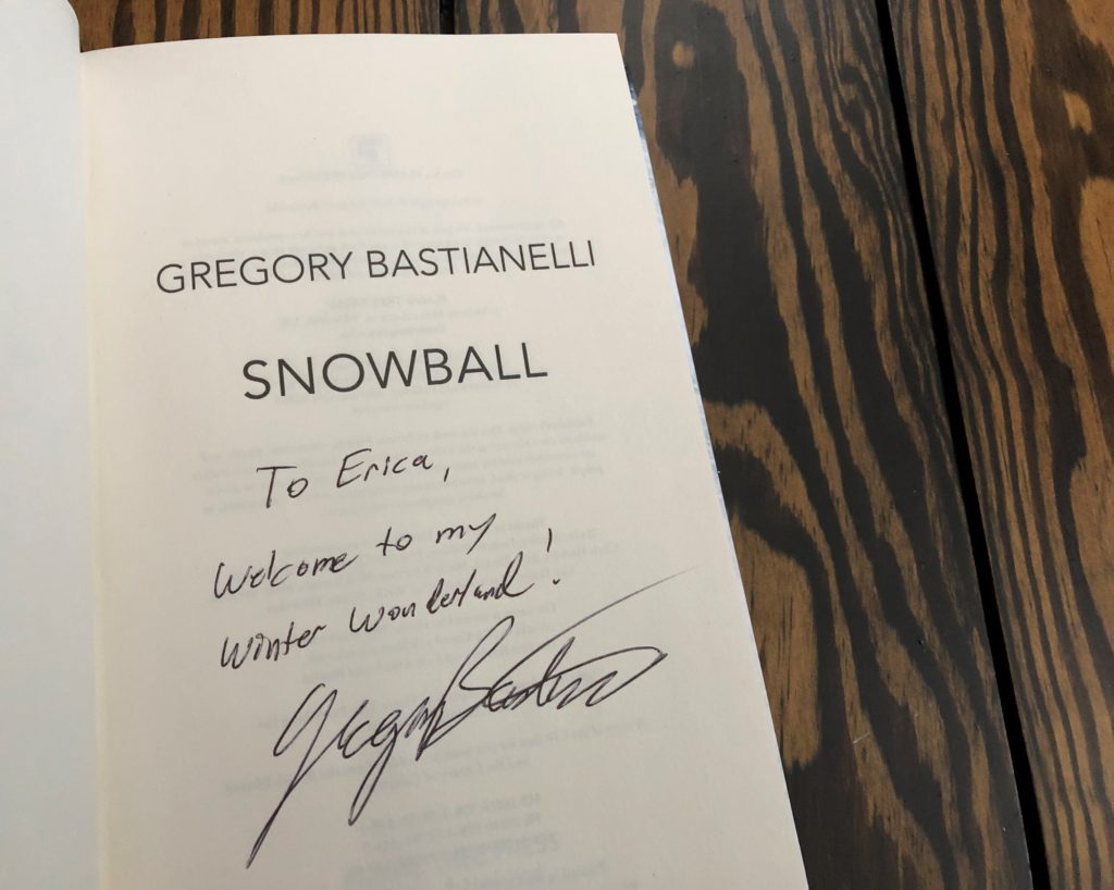 Gregory Bastianelli Autograph