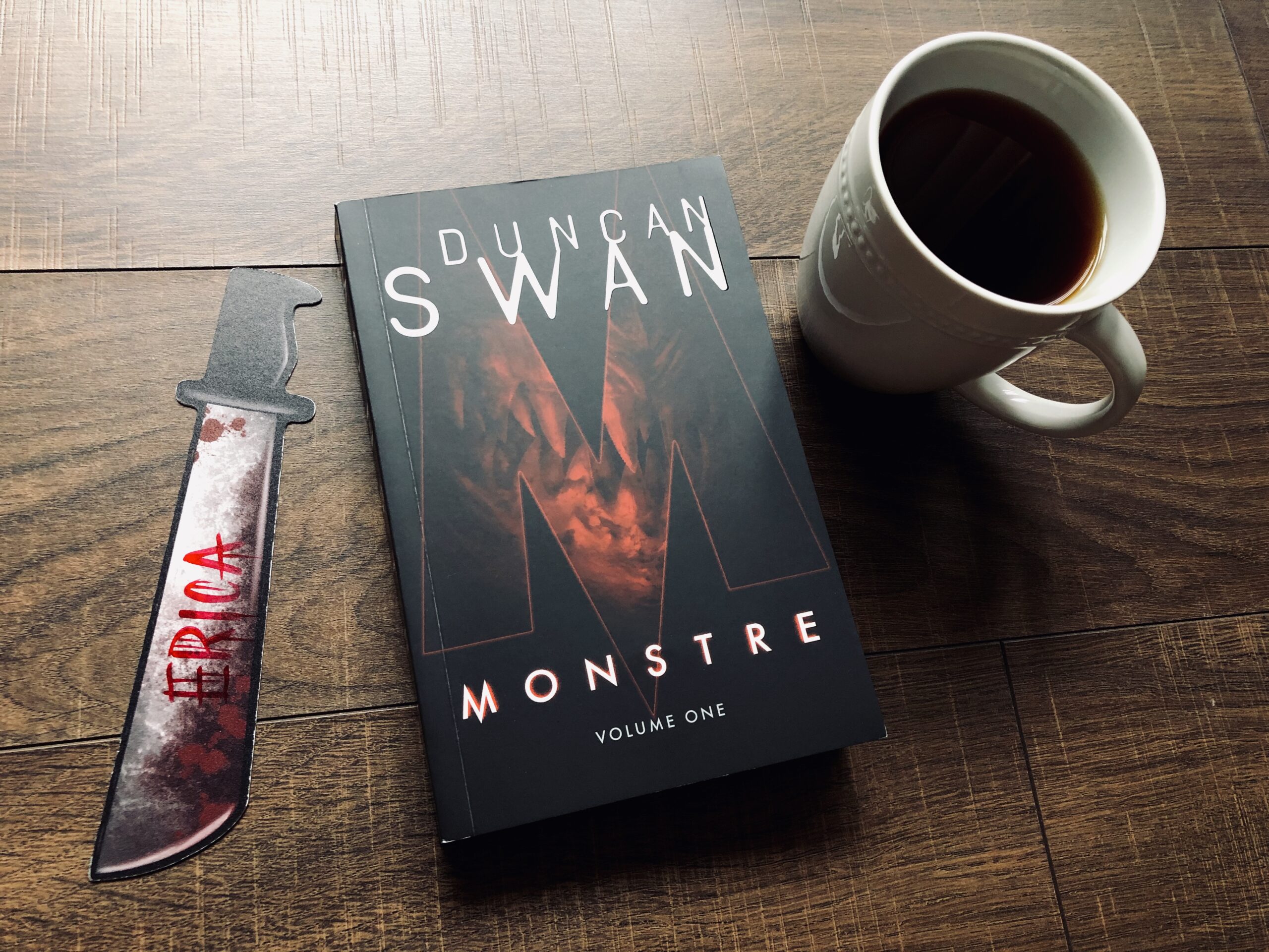 MONSTRE Vol 1 by Duncan Swan Book Photo by Erica Robyn Reads