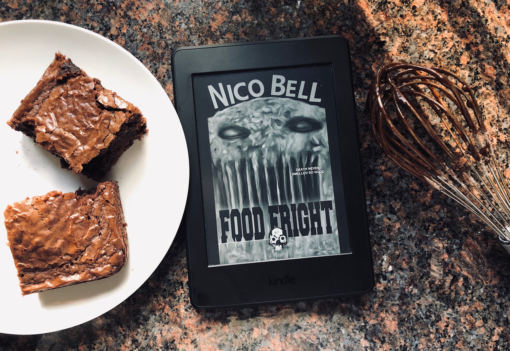 Food Fright by Nico Bell book photo by Erica Robyn Reads