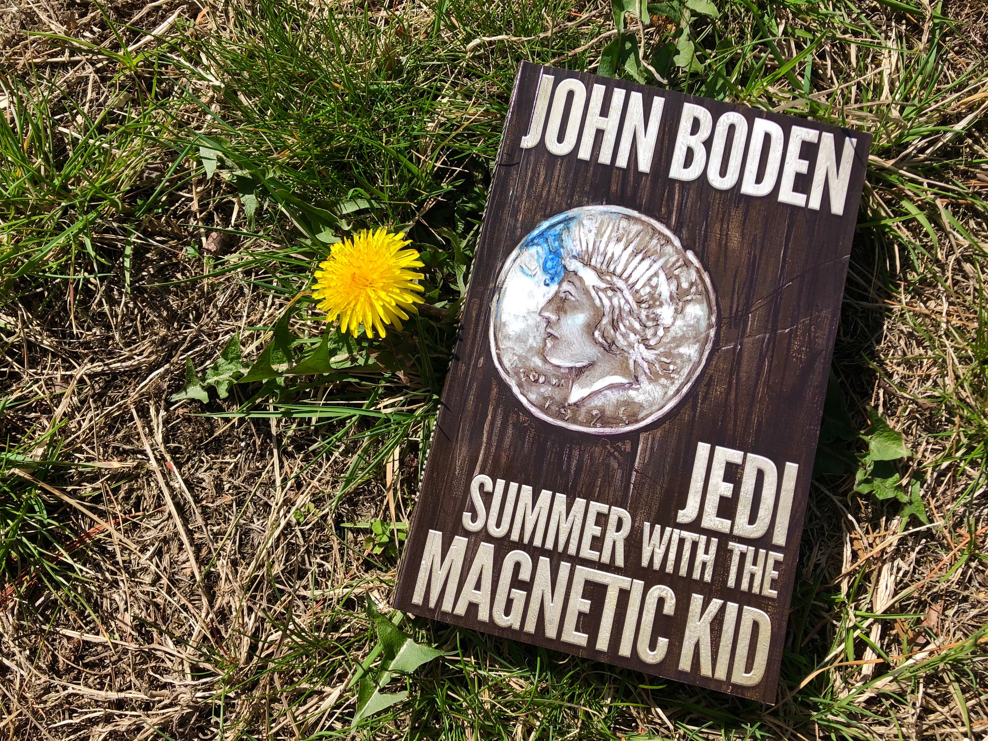 Jedi Summer With the Magnetic Kid by John Boden book photo by Erica Robyn Reads