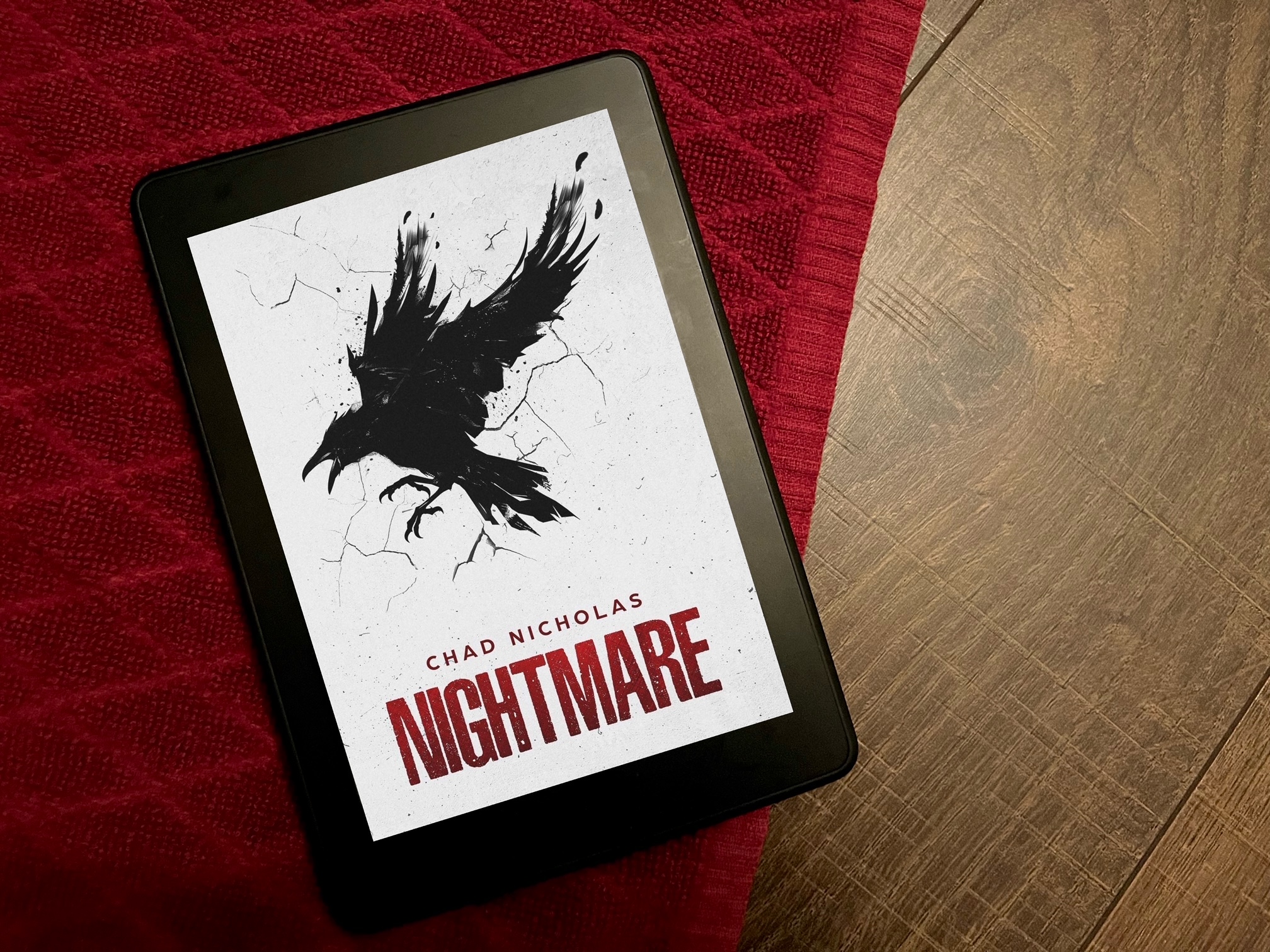 Nightmare by Chad Nicholas book photo by Erica Robyn Reads