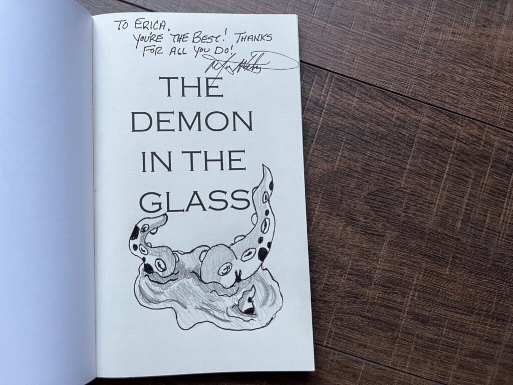The Demon in the Glass by Matt Wildasin signed copy