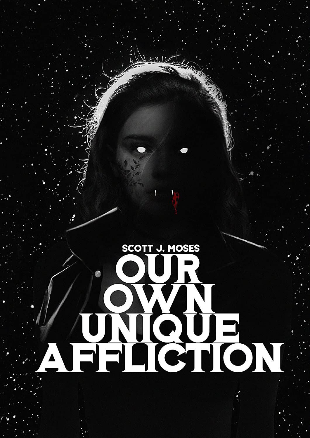 
					Cover art from "Our Own Unique Affliction" by Scott J. Moses