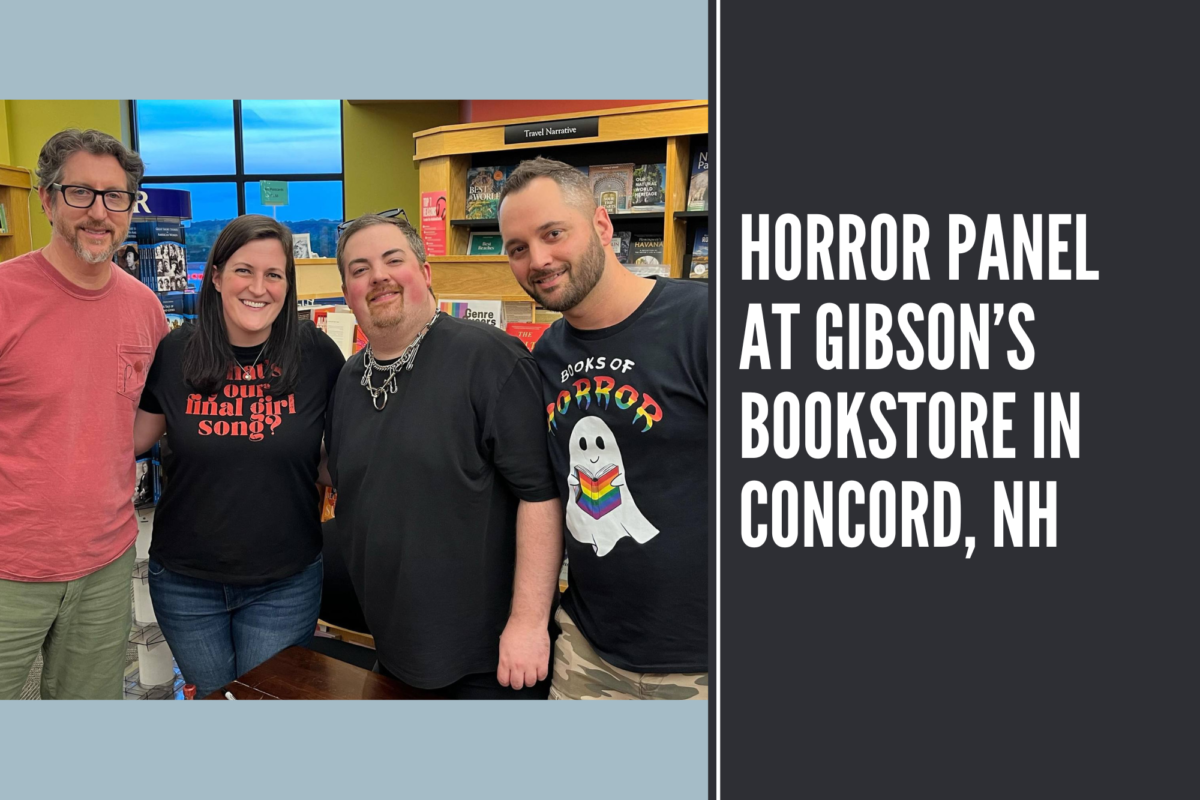 Horror Panel at Gibson's Bookstore in Concord, NH June 2024