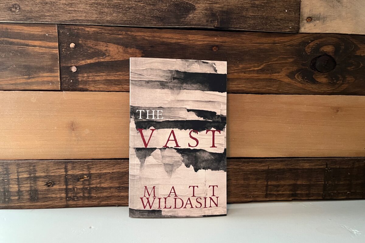 The Vast by Matt Wildasin book photo and book review by Erica Robyn Reads