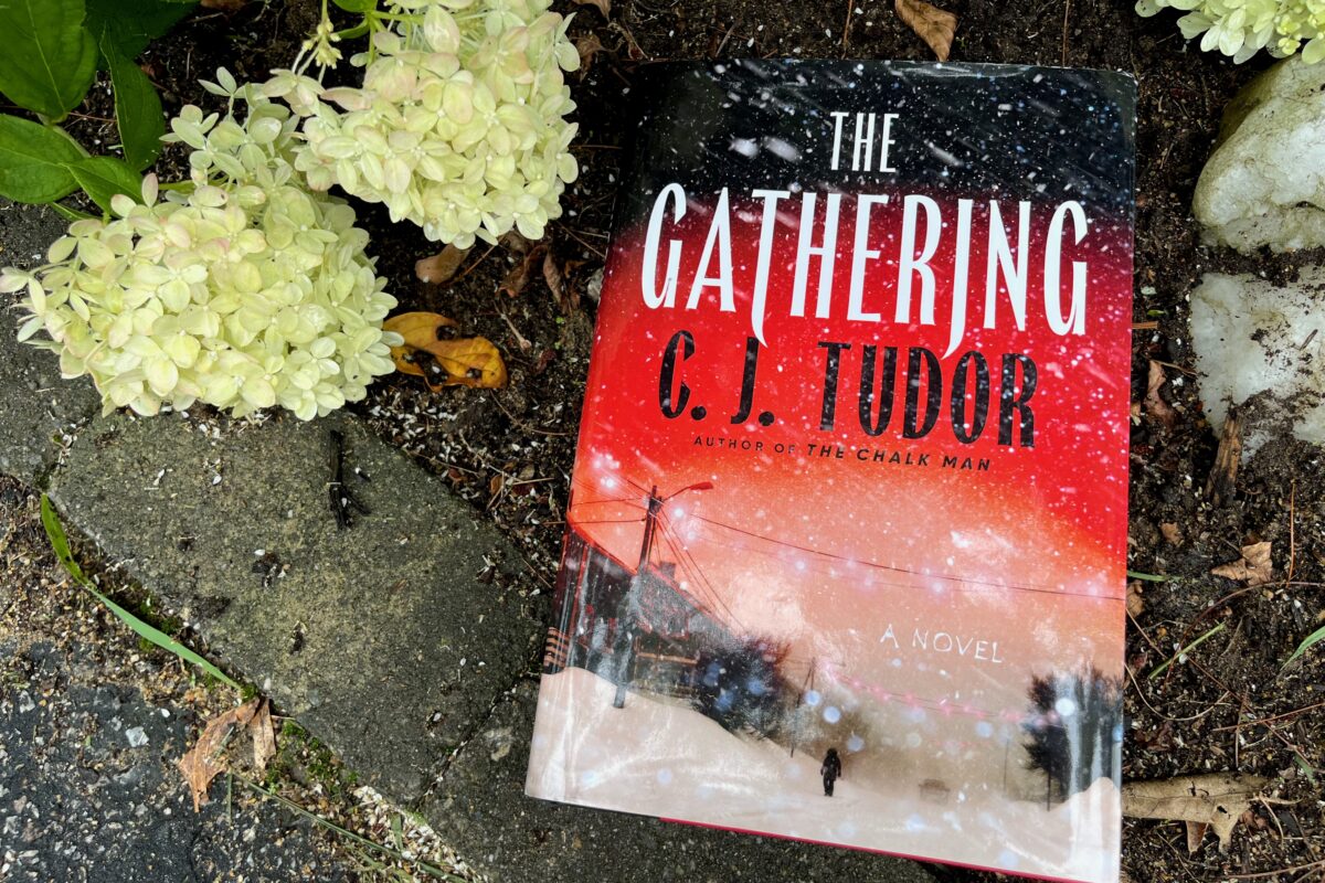 The Gathering by C.J. Tudor book photo and book review by Erica Robyn Reads