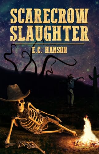 
					Cover art from "Scarecrow Slaughter" by E.C. Hanson